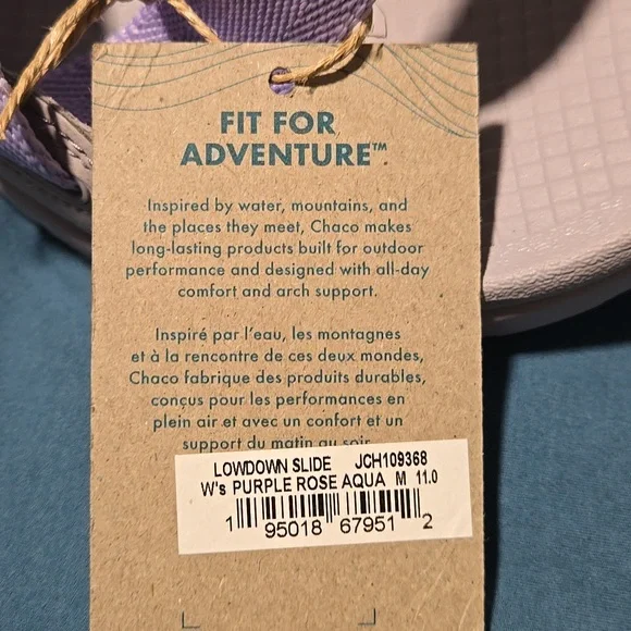 Chaco Slides, Womens Sz 11 - Picture 3 of 4